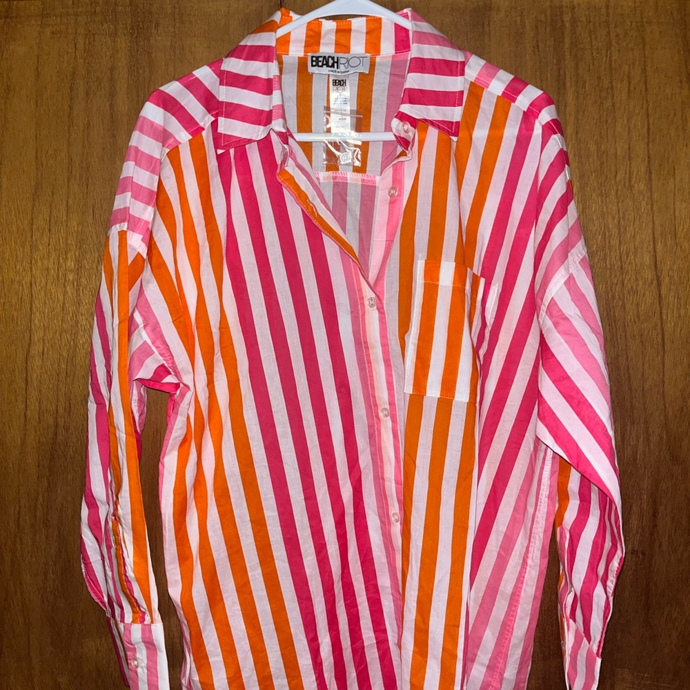 Beach Riot | Alexa Button Up Top | L/XL